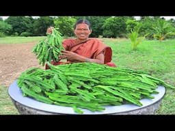 KALLI MULIYAN PAKODA | Crispy Kalli Pakoda Cooking in Village | Side Dish Recipes