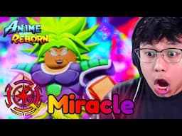 Getting The 0.1% Hybrid Broly In This NEW Tower Defense Game on Roblox