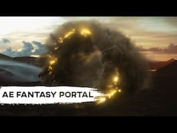 AFTER EFFECTS FANTASY PORTAL TUTORIAL!