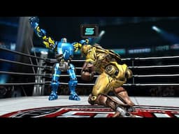 REAL STEEL THE VIDEO GAME - SEAHAWK vs MIDAS & NOISY BOY