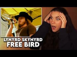 THIS GUITAR SOLO!!! First Time Reaction to Lynyrd Skynyrd - "Free Bird"