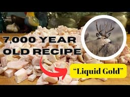 Making LIQUID GOLD #survival #outdoorskills #survivalskills #hunting #bushcraft #primitivetechnology