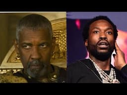 Denzel Washington Kisses A Man In New Role, Meek Millz Says He Is Team No Diddy.