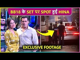 Hina Khan Spotted Outside BB18 Set, All Set Make Special Appearance In Weekend Ka Vaar With Salman