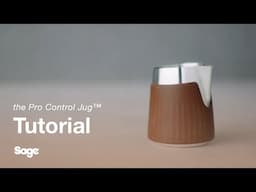 the Pro Control Jug™ | Make precise latte art at home | Sage Appliances UK