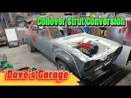 Ford Escort MK1 Restoration Project, coilover strut conversion