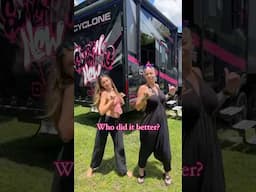 Mom vs Daughter- Who did it better?? #dance