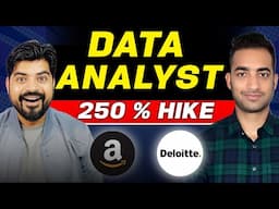 How he became Data Analyst & Got 250% Hike 💸 Podcast