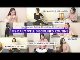 My Daily Routine For Self Discipline & Spiritual Growth 🌿 My Slow & Simple Life ✨Anukriti Lamaniya