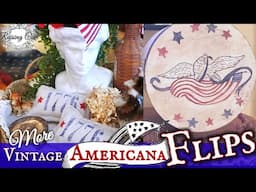 More Vintage Americana Thrift Flips • Patriotic • Primitive • Raising Cain