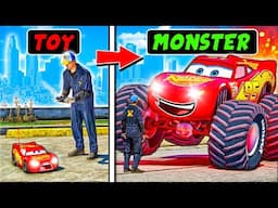 UPGRADING Lightning McQueen... and It's a MOSNTER TRUCK! (GTA 5)