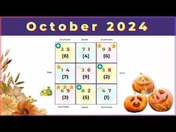 October 2024 Flying Star Feng Shui Analysis