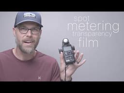 How to Spot Meter Slide Film with a Sekonic Light Meter for Landscape Photography