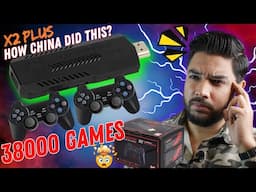 X2 Plus Game Stick Review🎮Best GameStick On Earth🤯38000 Game🕹️45 Console🔥Retro Game Dual Player🎮