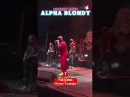 ENJOY «Cocody Rock» Live at Rototom 2024 ❤️💛💚on all plateforms #cocodyrock #shorts #alphablondy