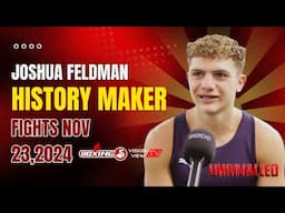 Joshua Feldman wanting to finish the year strong, happy to make history | Fights Nov 23 on Boxing 5