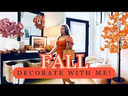 2024 Fall Decorate with me | Front Entryway and Console Decor | House to Home Update