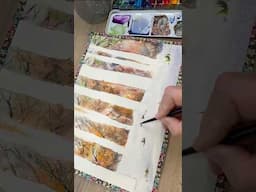 HOW to TRANSFORM  your watercolour Paintings OVERNIGHT!  #Watercolour #WatercolourTechniques ￼