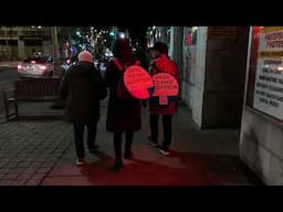 candlelight procession - Procedng to Saint Patrick Basilica