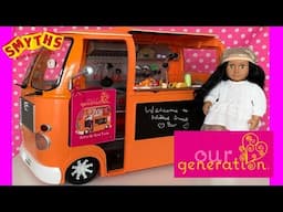 Our Generation Dolls Food Truck Unboxing | AD |  Little Red World