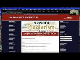 Journalist's Toolbox AI Detection Tools Smackdown