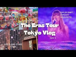 Taylor Swift Japan Concert and Kiddyland Tour! | The Eras Tour Tokyo Vlog Day 3 | The Beauty Junkee