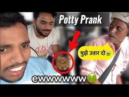 Potty निकल गयी prank *gone wrong* 🤮 | Poop prank 🤢 | Car prank | Dhruv bhat