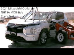 2024-2025 Mitsubishi Outlander NHTSA MDB Side Crash Test