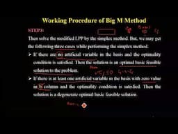 Linear Programming Problem (Big M method) | Artificial Variable Method | Penalty Method