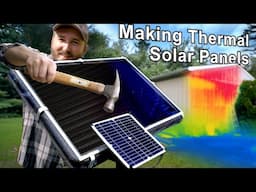 Easy Heat from DIY Solar Thermal Panels