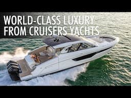 Top 5 World-Class Luxury Yachts From Cruisers Yachts 2024-2025 | Price & Features