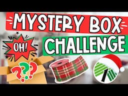 ✨Magical✨Christmas Home Decor DIYS & Crafts on a Cheap Budget! Dollar Tree Mystery Box Challenge