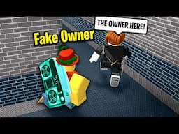 FAKE OWNER trolling in Roblox Murder Mystery 2 (Full Roblox Movie)