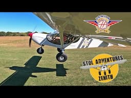 Flying the Zenith STOL CH 750 Super Duty SkyJeep sport utility airplane in to Wood Acres Airpark