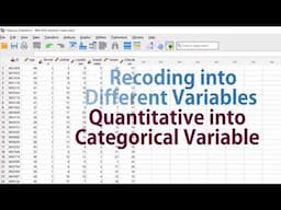 SPSS - Recoding Age into Categories and Creating Frequency Charts - Recoding into different variable