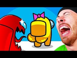 ULTIMATE Try Not To LAUGH Challenge (Among Us Animation 2024)