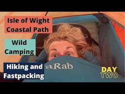 Isle of Wight Coastal Path | Wild Camping | Hiking | Fastpacking | Day 2 Brighstone to Ventnor