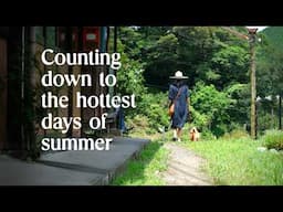 Counting down to the hottest days of summer in the Japanese countryside