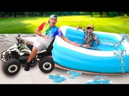 Jason and Alex's On-the-Go Pool Adventure