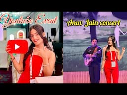 YouTube Event Mein Surprise Mila | Anuv Jain Ke Concert Mein Aa Gayi 😍 | SAMREEN ALI VLOGS