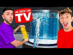 Testing As Seen On TV Products! Ft. FaZe Rug