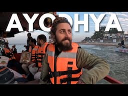 Our Last Day in Ayodhya! 🇮🇳 (Sunset Boat Ride at Naya Ghat)