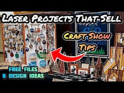 Laser Items That Sell- Craft Show Tips, Woodworking Small Business Ideas