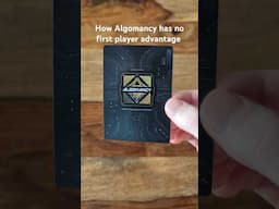 How Algomancy Solved First Player Advantage #algomancy