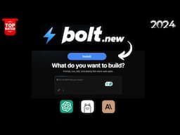 Install Bolt.new on your PC within Minutes | Best OpenSource AI Coding Agent