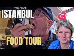 Istanbul FOOD TOUR. Foreigners Impression of Turkish Food (Travel Vlog TURKIYE - TURKEY)