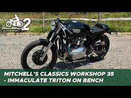 Classic Motorcycle Workshop Vlog 35 - 1970 Triton 750 cafe racer - pt 1/2