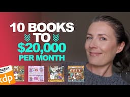 What It Takes To Make $20,000 Per Month From 10 Coloring Books Low Content Book Publishing With KDP