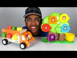 Learn Shapes, Colors, Numbers & Counting, Preschool Toddler Learning Toy Video