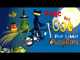 🎃 Pete the Cat 🐱 and Five Little Pumpkins 🎃 - Words by ✍️ James Dean - 📖✨ ANIMATED STORYBOOK 🎥🎨